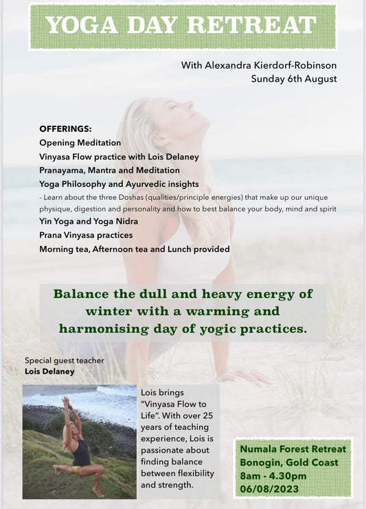 Yoga Day Retreat 6th August