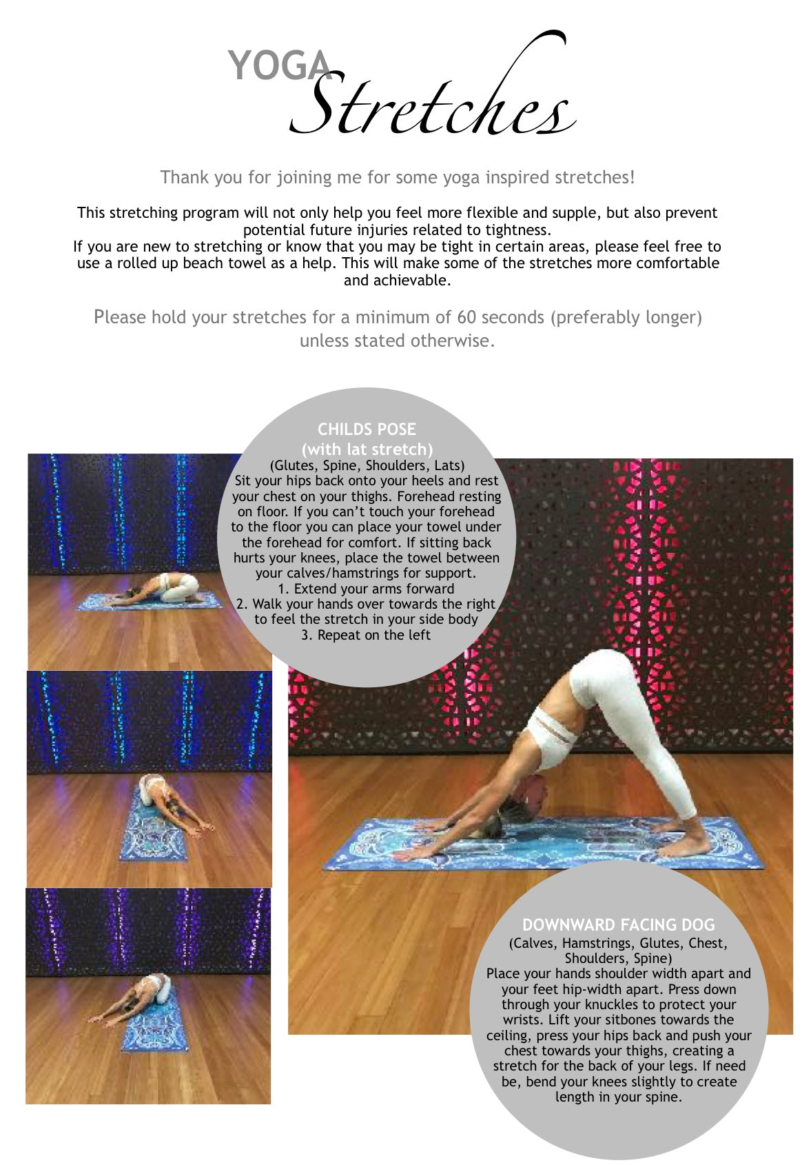 Yoga Stretching Program